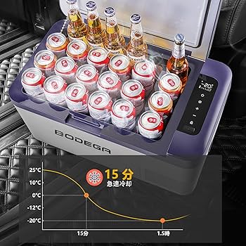 r378/25L車載用 ポータブル 車載冷蔵庫 大容量 静音 Amazon.co.jp: MAXWIN(マックスウィン) 車載冷蔵庫 25L 最大24